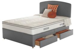 Sealy Repose Cushion Top Double 4 Drawer Divan